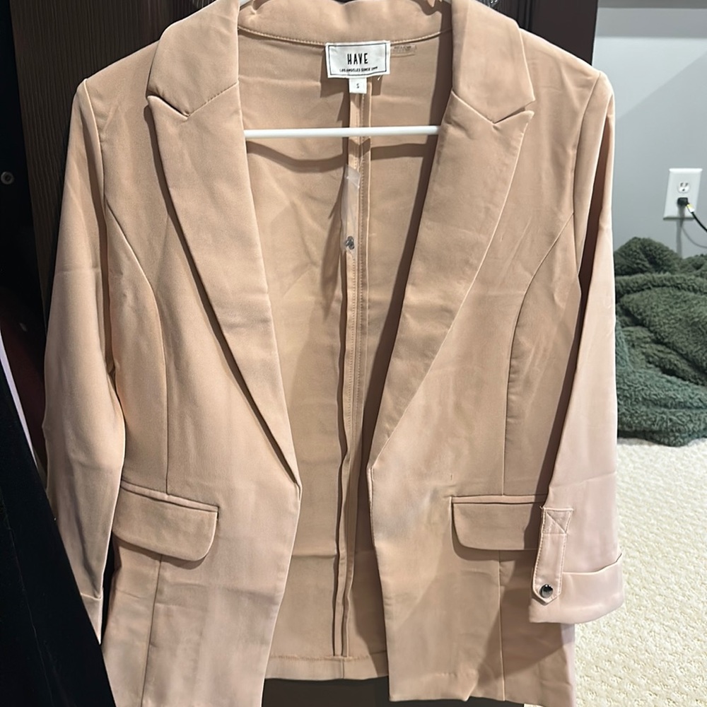 Brand new fashion nova blazer! size small!